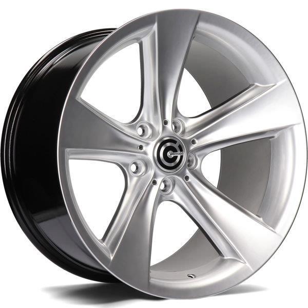 Concave Diamond Hyper Silver 9,5x18 5/120 ET14 CB74.1 60°