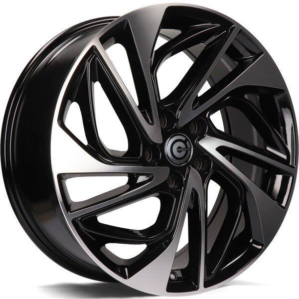 Atlantic Black Front Polished 7,5x19 5/114,3 ET51 CB73.1 60°