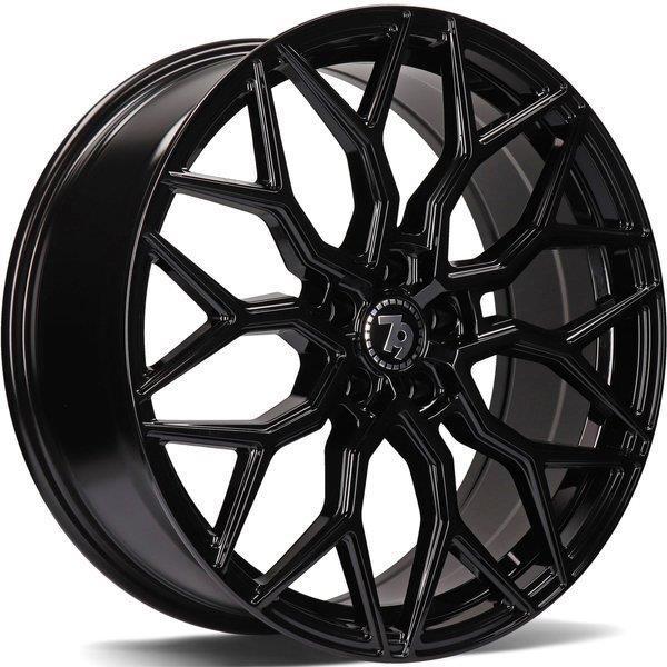 SV-K Black Glossy 7x16 4/100 ET38 CB67.1 60°