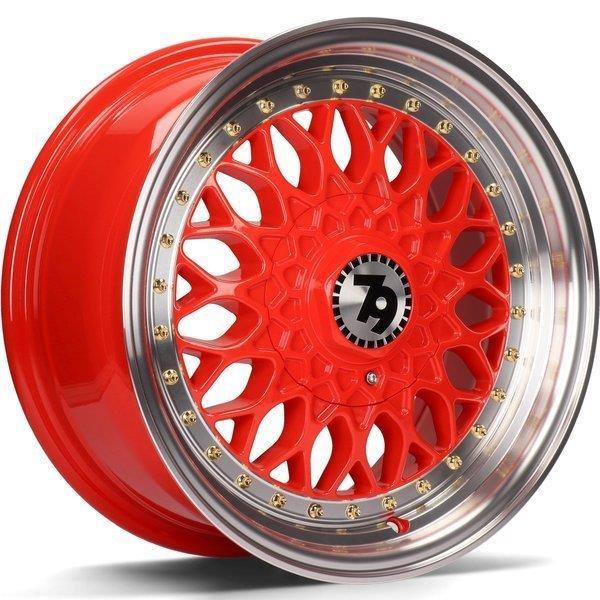 SV-E Red Lip Polished 7,5x17 5/112/120 ET35 CB72.6 60°