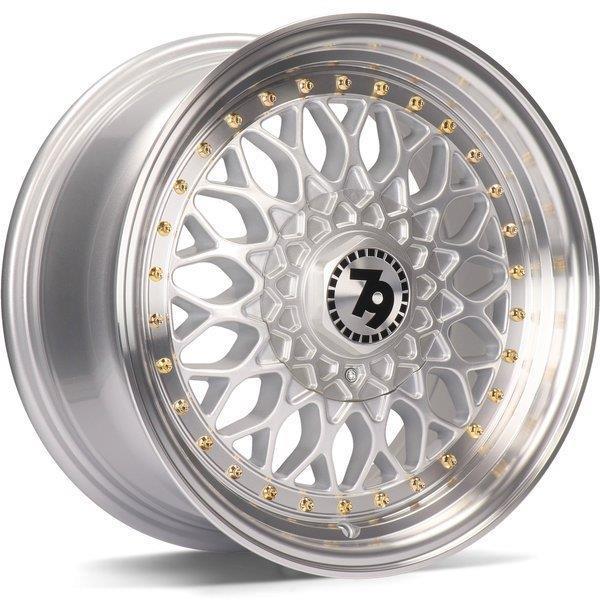 SV-E Silver Lip Polished 7x15 4/100/114,3 ET30 CB67.1 60°