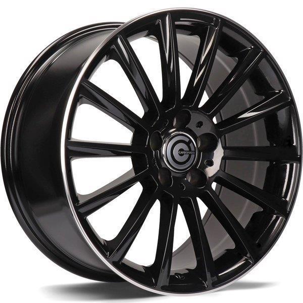 Performance Black Glossy Lip Polished 8,5x19 5/112 ET35 CB66.5 60°