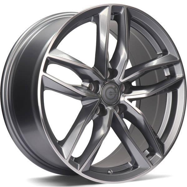 Style Anthracite Front Polished 7,5x17 5/112 ET35 CB66.5 60°