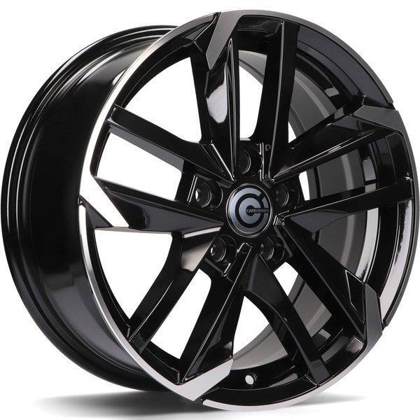 Rennes Black Front Polished 7,5x17 5/108 ET45 CB65.1 60°
