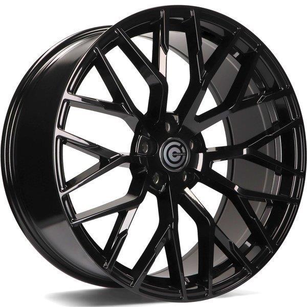 Wealthy Black Glossy 8x18 5/112 ET42 CB66.5 60°