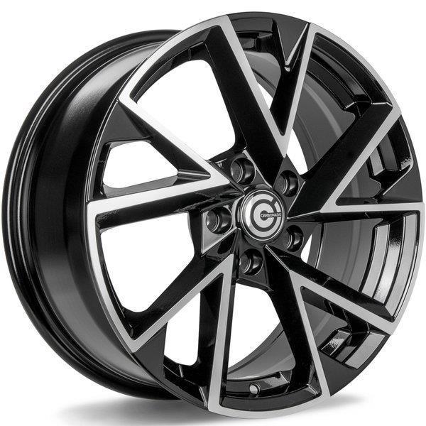Summer Black Front Polished 7x17 5/112 ET40 CB57.1 60°