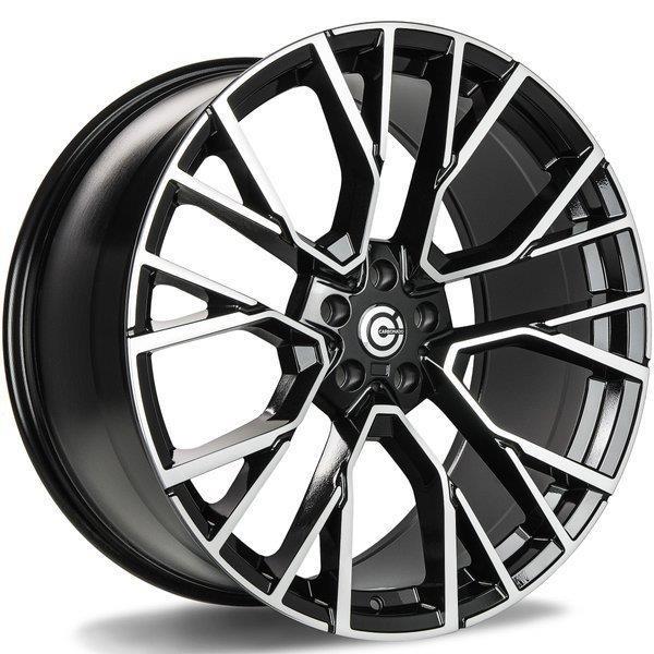 Anomaly Black Front Polished 9x20 5/112 ET30 CB66.5 60°