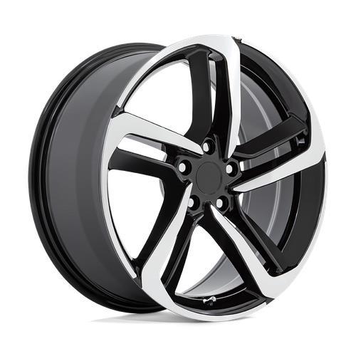 PR216 GLOSS BLACK MACHINED 8,5x20 5/114,3 ET45 CB64.2 60°