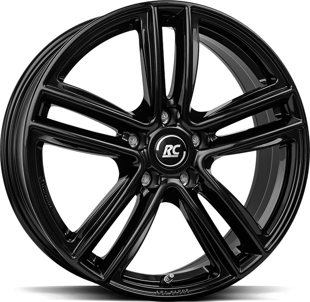 BROCK RC27 Shiny Black 6,5x16 5/105 ET38 CB56.6 60°