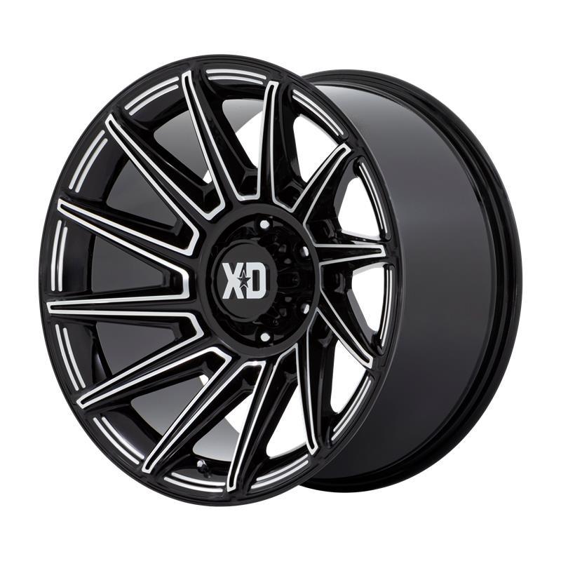 XD867 SPECTER GLOSS BLACK MILLED 10x20 8/170 ET-18 CB125.1 60°