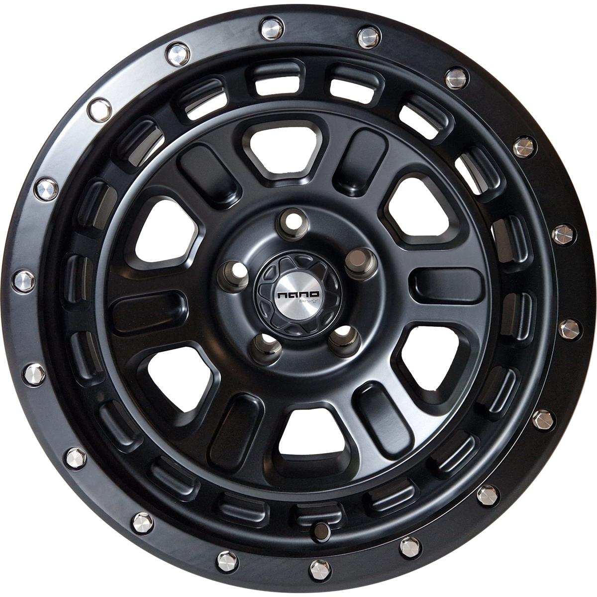 Nano 3S234 Full Matt Black 8,5x17 5/120 ET0 CB65,1 POISTO 60°