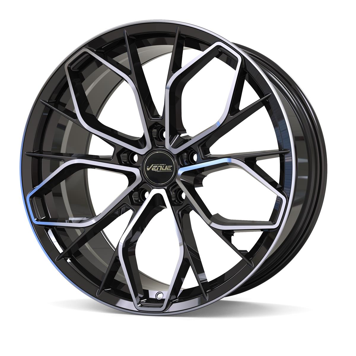 Venue Rocker Black Polished 9,5x19 5/112 ET45 CB66,6 POISTO 60°