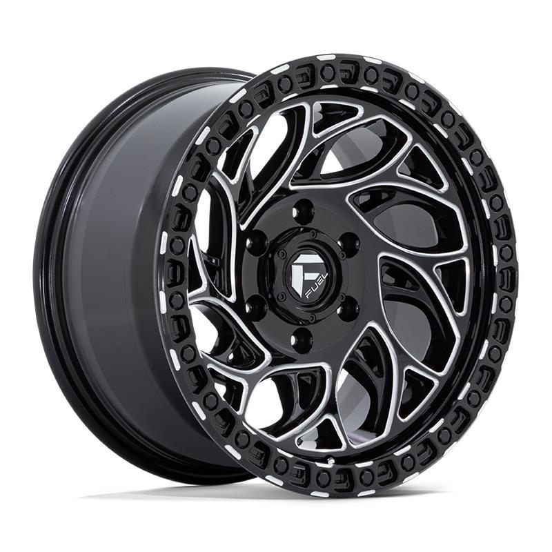 D840 RUNNER OR GLOSS BLACK MILLED 9x17 5/127 ET-12 CB71.5 60°