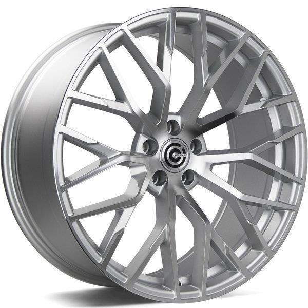 Wealthy Silver Front Polished 8x18 5/112 ET35 CB66.5 60°