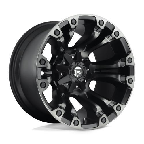 D851 VAPOR MATTE BLACK GRAY TINT 9x17 5/114,3/127 ET1 CB78.1 60°