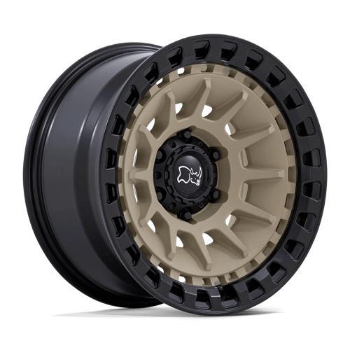 BARRAGE DESERT SAND ON MATTE BLACK 8,5x17 5/127 ET-10 CB71.5 60°