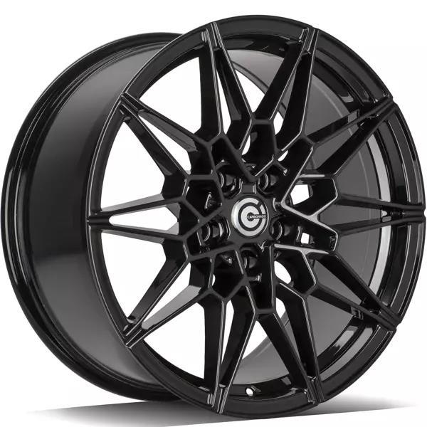 Solid Black Glossy 8x19 5/112 ET28 CB66.5 60°