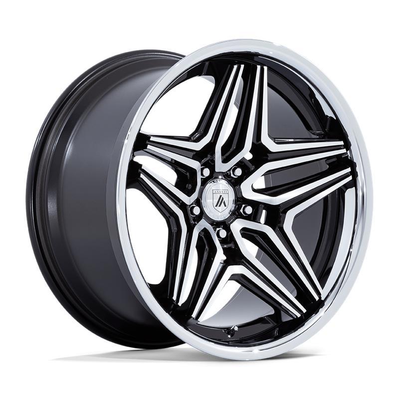 ABL-46 DUKE GLOSS BLACK MACHINED 10,5x22 5/115 ET18 CB72.6 60°