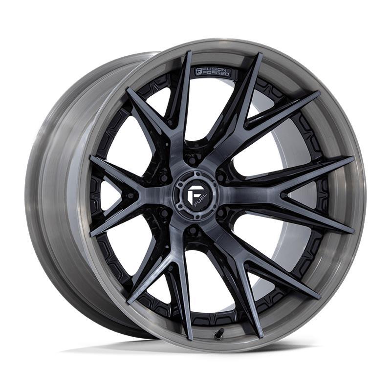 FC402 CATALYST GLOSS BLACK BRUSHED DARK TINT 9x20 8/180 ET1 CB124.2 60°