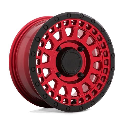 PARKER UTV CANDY RED W/ BLACK LIP 7x14 4/156 ET51 CB132.0 60°