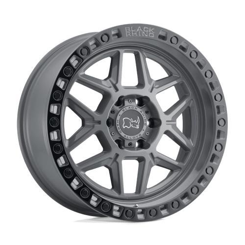 KELSO BATTLESHIP GRAY W/ BLACK RING 9x17 5/114,3 ET-18 CB76.1 60°