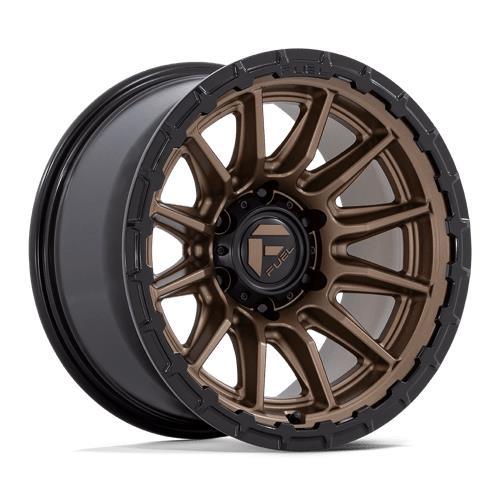 FC866 PISTON MATTE BRONZE W/ GLOSS BLACK LIP 10x22 5/127 ET-18 CB71.5 60°