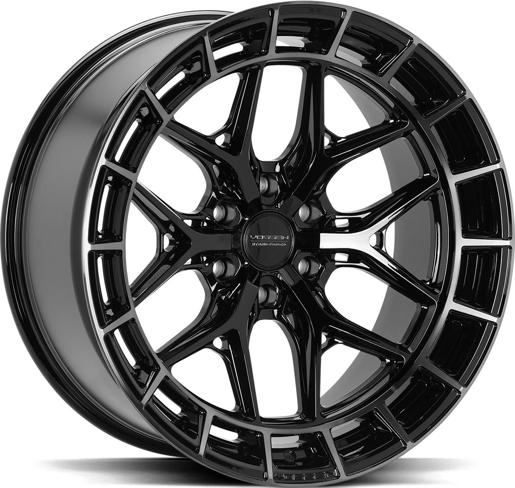VOSSEN HFX1 Tinted Gloss Black 9x17 6/135 ET0 CB87.1 60°
