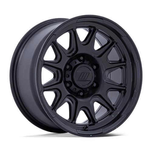 PA200 PULSE MATTE BLACK 8,5x17 6/114,3 ET0 CB66.1 60°