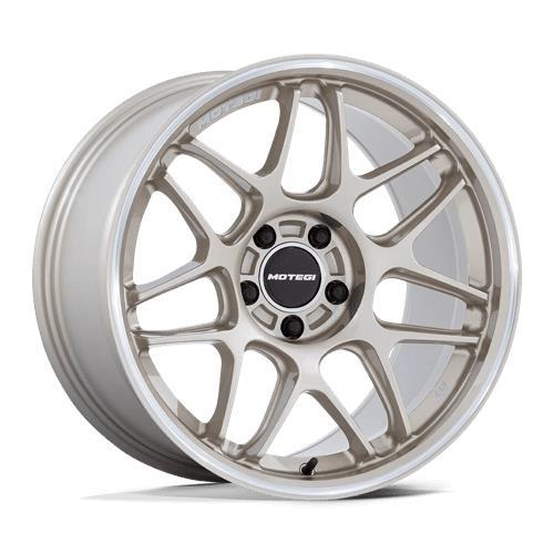 MR158 TSUBAKI MOTORSPORT GOLD W/ MACHINED LIP 9,5x18 5/114,3 ET15 CB72.6 60°