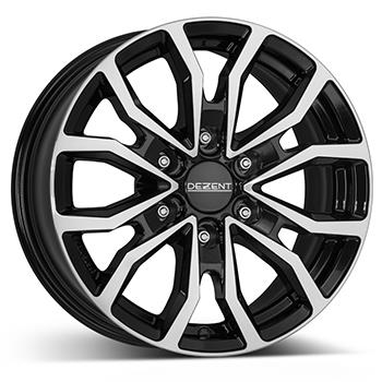 DEZENT KC dark 7,5x18 6/139,7 ET45 CB95,1 60°