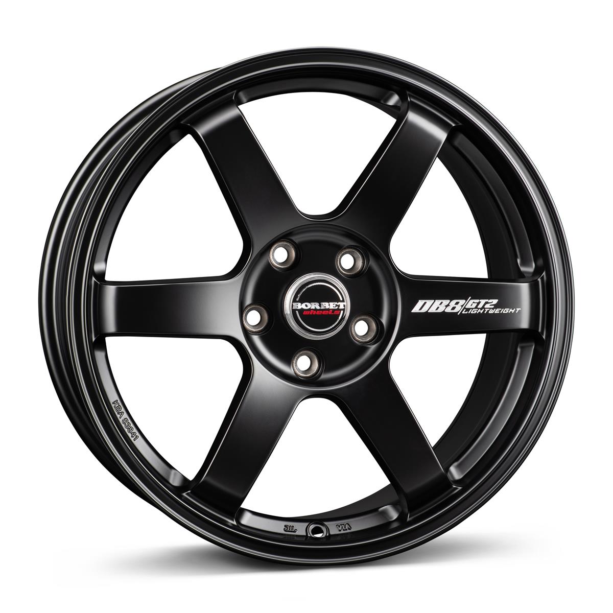 BORBET DB8GT2 black matt 9,5x19 5/114,3 ET42 CB72.5 60°