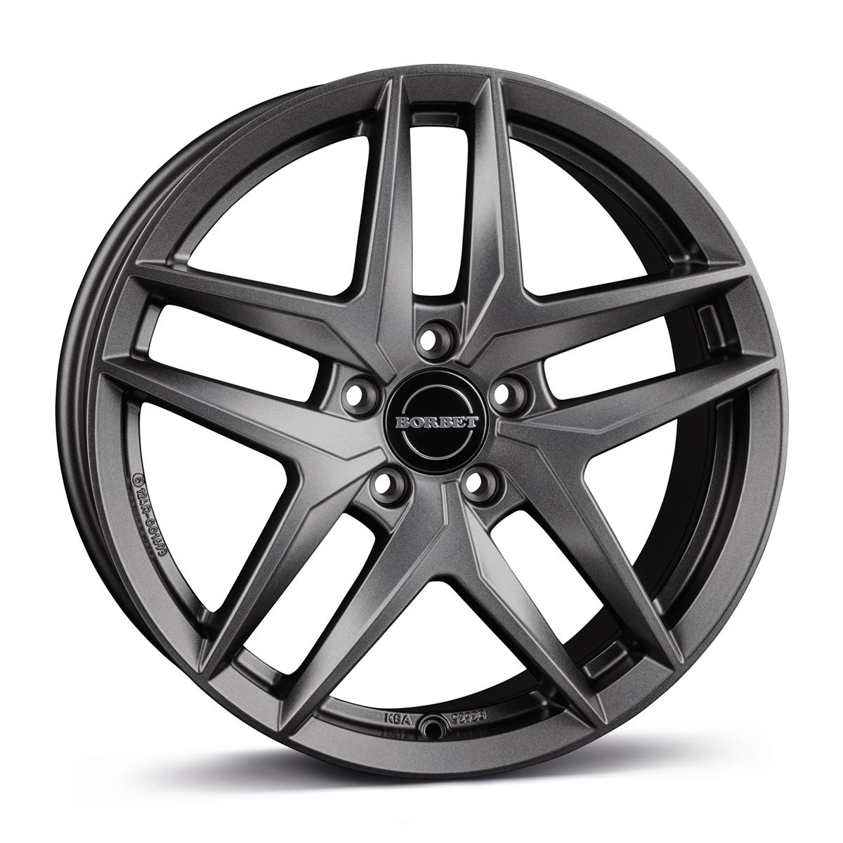 BORBET Z Dark Grey Matt 8x18 5/112 ET31 CB66.6