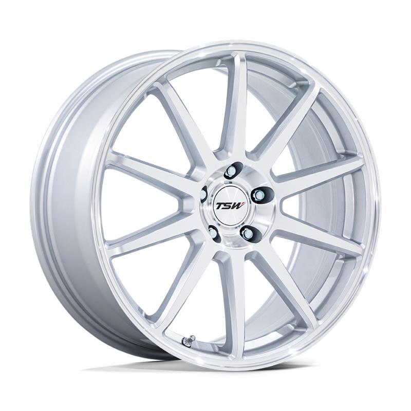 TW004 CANARD GLOSS SILVER W/ MACHINED FACE 9x20 5/120 ET27 CB74.1 60°