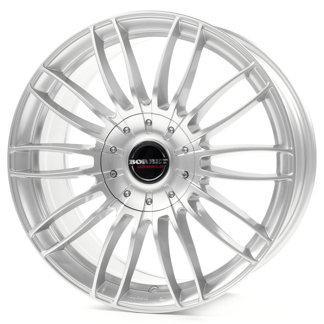 BORBET CW3 Sterling Silver 10,5x21 5/130 ET54 CB71,6 R14