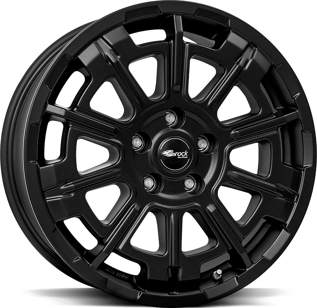 BROCK B45 Satin Black Matt 7x17 6/120 ET45 CB74.6 60°