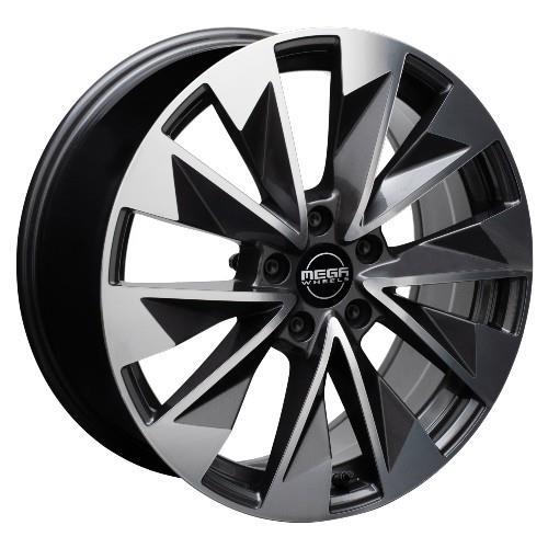 Zenith Anthracite grey front polished 8x19 5/112 ET45 CB57.1 60°
