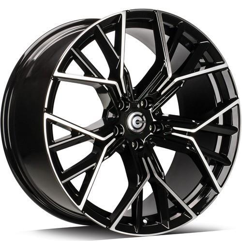 Fast Black Front Polished 9x19 5/112 ET35 CB66.6 60°