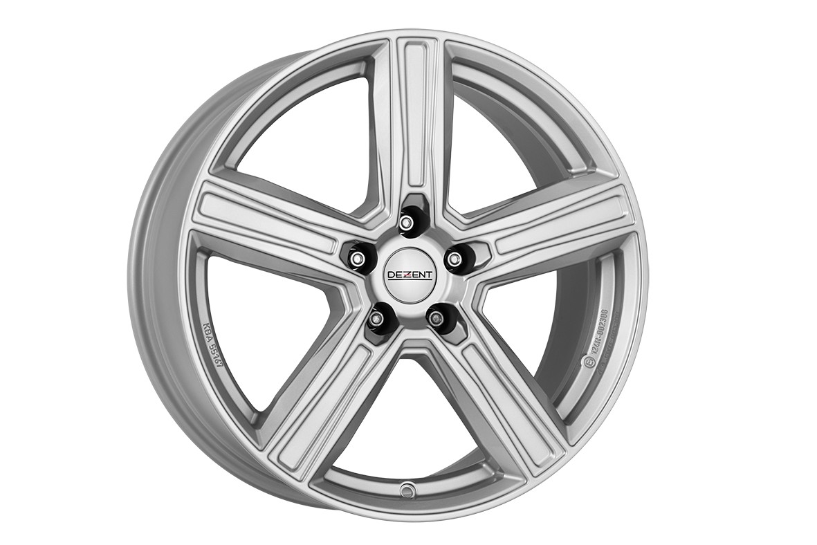 DEZENT KG silver 9x18 5/112 ET66 CB66,6 R14