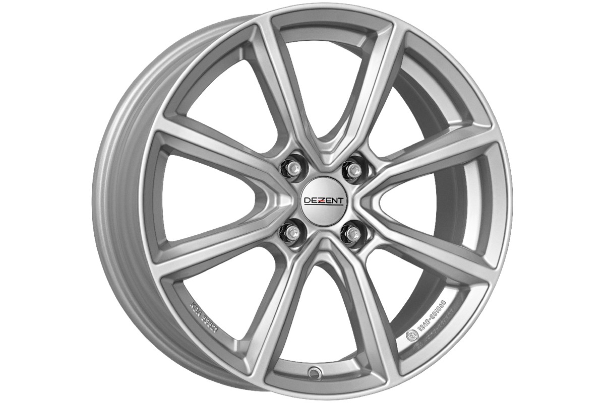 DEZENT TN silver 6x15 4/100 ET31 CB60,1 60°