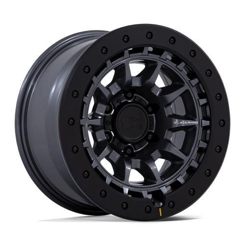 BR016 TUSK MATTE GUNMETAL W/ BLACK ROCK GUARD 8,5x17 6/139,7 ET0 CB106.1 60°