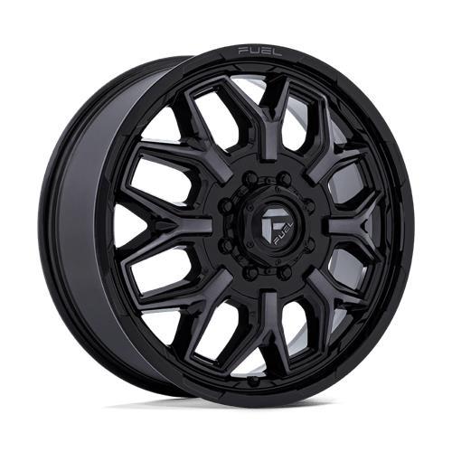 D875 FLUX DUALLY GLOSS BLACK BRUSH-FC GRAY TINT 8,25x20 8/165,1 ET-227 CB121.5 60°