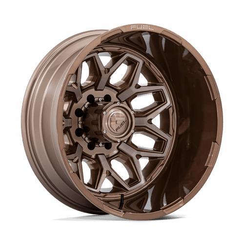 D876 FLUX DUALLY PLATINUM BRONZE 8,25x20 8/165,1 ET104 CB117.0 60°