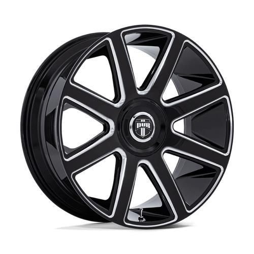 DC273 PULL GLOSS BLACK MILLED 10x24 6/135/139,7 ET30 CB100.3 60°