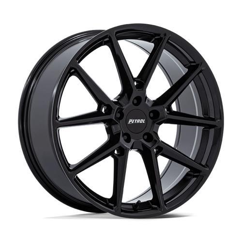 PE002 P1E GLOSS BLACK 8x19 5/112 ET40 CB72.6 60°