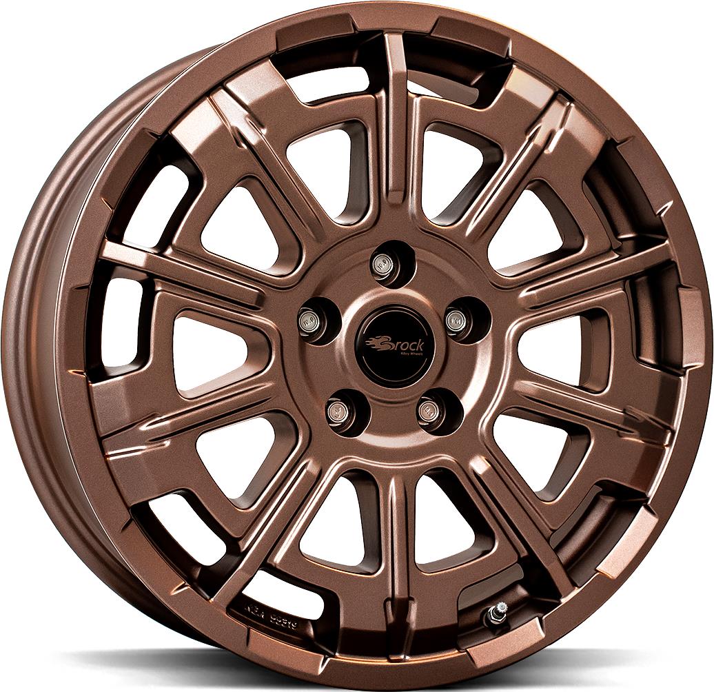 BROCK B45 Bronze Copper Matt 8x20 6/120 ET45 CB74.6 60°