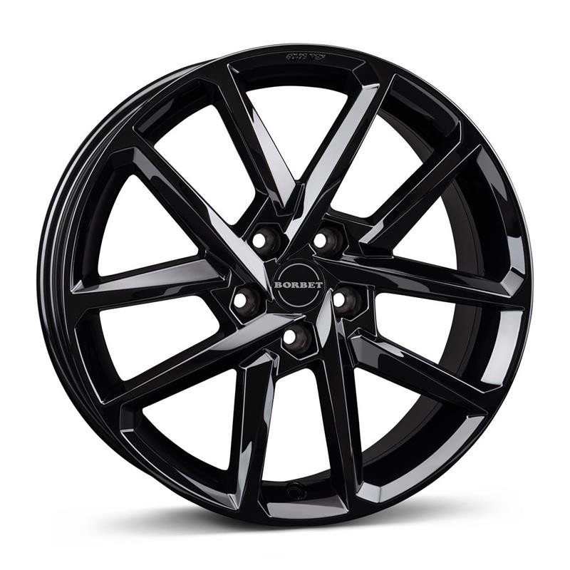 Borbet N Black Glossy 8x19 5/112 ET45 CB57,1 R13