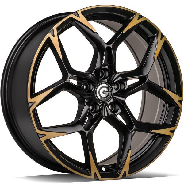 Monster Black Half Matt with Cooper Front 8x19 5/112 ET40 CB57.1 60°