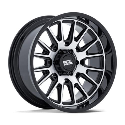 MO814 TEKTON GLOSS BLACK W/ MACHINED FACE 10x20 5/127 ET-18 CB71.5 60°