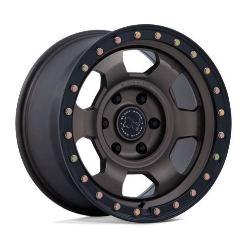 BR029 TROOPER BURNT BRONZE W/ MATTE BLACK LIP 8,5x17 5/127 ET-10 CB71.5 60°
