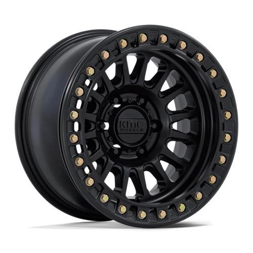 KM239 IMPACT BEADLOCK MATTE BLACK 9x17 5/127 ET-38 CB71.5 60°